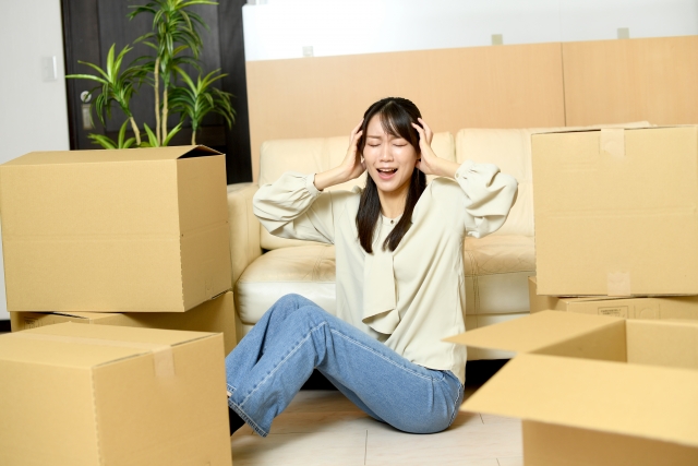 片付け相談_買取一番_片付け悩みイメージ